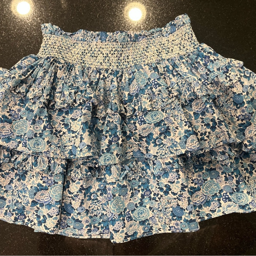 LoveShackFancy x Liberty collection girls Billie skirt size 10